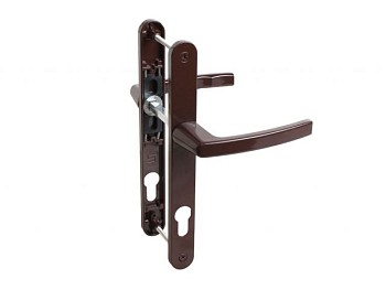 Ручка на планке БУЛАТ РФ 85.70.25.02.8017  УРАЛ  коричн. с пружин. м/о 85  ЛДМ