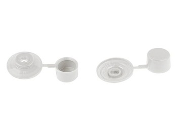 Шайба кровельная с колпачком бесцв. (250шт в пакете)