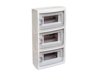 Бокс пласт. 36 модулей наружный с крышкой IP 40, BYLECTRICA