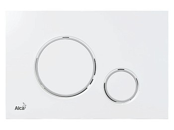 Кнопка для инсталляции (белая), Alcaplast