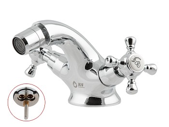 Смеситель для биде (Lt) вентильный, серия QNM AV Engineering