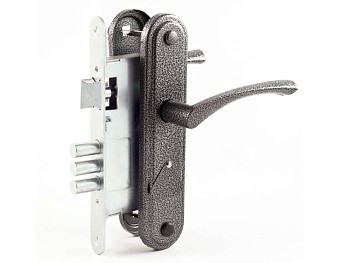 Замок врезной Зенит ЗВ9-4.2 (серебро)