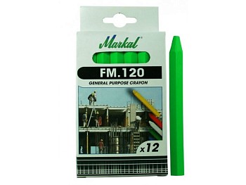 Мелок для маркировки на основе воска MARKAL FM.120 ЗЕЛЕНЫЙ