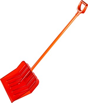 Лопата снеговая поликарбонат 460х400мм с алюм.черенком STARTUL PROFI (ST9057-4)