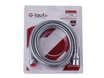 Шланг душевой в блистерной упаковке 1/2"х1/2" 200 см URG-1308 G.lauf
