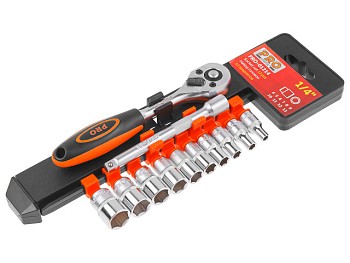 Набор головок 1/4" 4-13мм 12предм. PRO STARTUL (PRO-01214)