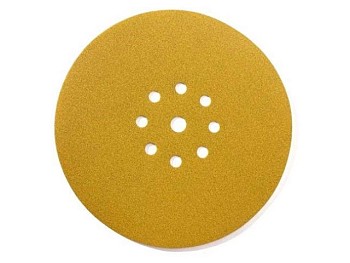 Шлифлист 225мм круг P60 бумага,5 шт., самосцепл. (8+1 отв.) Abraforce