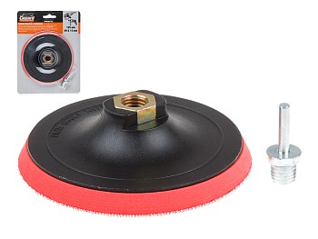 Шлифтарелка с липучкой 125мм 6мм/М14 GEPARD (GP0830-125)