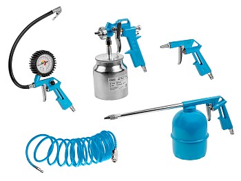 Набор пневмоинструмента DGM S510 (5 предметов)