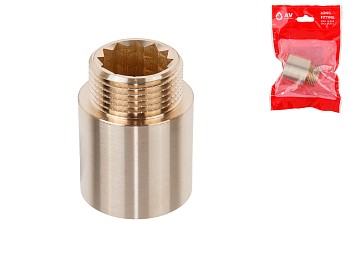 Удлинитель 1" вн.-нар. х 30 мм, AV Engineering (инд. упак.)
