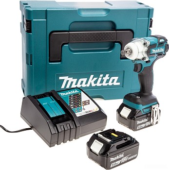 Аккум. ударный гайковерт MAKITA LXT DTW285RTJ MAKPAC