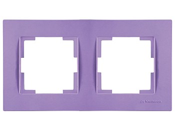 Рамка 2-ая горизонтальная пурпурная, RITA, MUTLUSAN