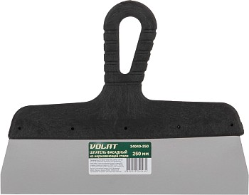 Шпатель фасад. нерж. с пласт. ручкой 250мм ВОЛАТ