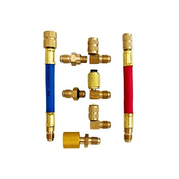 Комплект адаптеров и переходников для заправки кондиционеров Хорекс Авто HZ 18.205.35SK