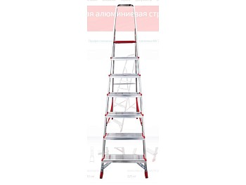 Лестница-стремянка алюм. проф. 151 см 7 ступ. 7,2кг NV3110 Новая Высота