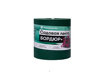 Лента садовая "Бордюр+" 30см х 10 м.п. (1.2мм) Зеленый
