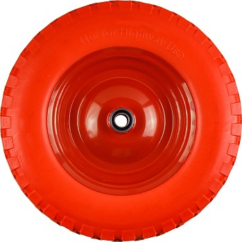 Колесо полиурет. 4.00-8" (подшипн. усил. ф35x20 мм, для оси 20x90мм)