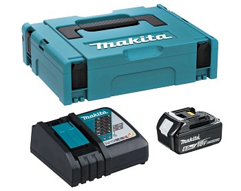 Комплект АКБ BL1860Bx1шт., ЗУ DC18RC, кейс MAKPAC MAKITA