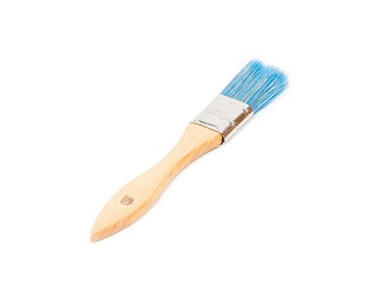 Кисть плоская 25(9)мм mix дер.руч.