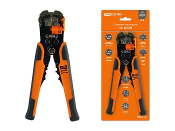 Съемник изоляции СИ-6Н, сечения: зачистки 0,25-6 мм, обжима 0,5-6 мм "МастерЭлектрик" TDM