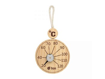 Термометр для бани и сауны подвесной 10х19х2,5 см, "Банные штучки"