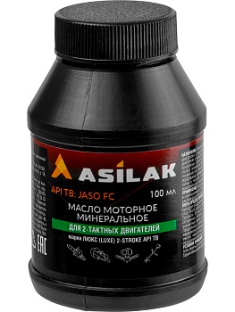 Масло моторное 2-х тактное ASILAK 0.1 л