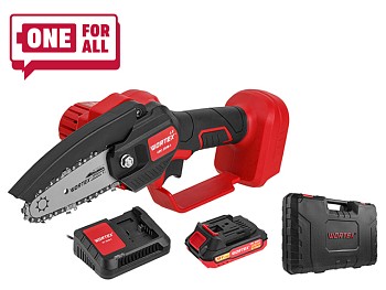 Аккум. мини-пила WORTEX LX CEC 2518-1 в чем. ALL1 XLT SET 18В, 12.5 см