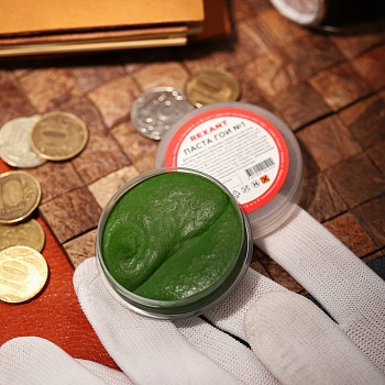 Паста ГОИ полировальная № 1, 30г, баночка REXANT