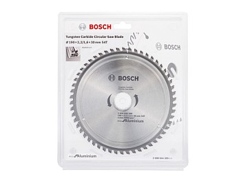 Диск пильный 190х30 мм 54 зуб. универсальный ECO ALUMINIUM BOSCH