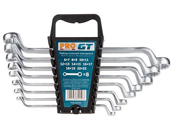 Набор ключей накидн. 6-22мм 8шт PRO STARTUL GT (PRO-83008)