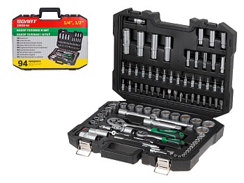 Набор головок и бит 94пр. ВОЛАТ