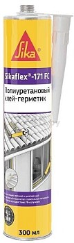 Клей-герметик полиуретановый Sikaflex 171FC черный, 300 мл