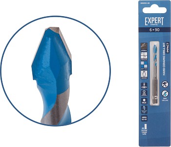 Сверло по керамограниту  6x90 мм EXPERT STARTUL