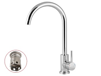 Смеситель для кухни (SUS 304) D35, серия ZAR AV Engineering