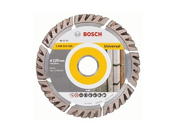 Алмазный круг 125х22 мм универс. сегмент. (10 шт.) Turbo STANDARD FOR UNIVERSAL BOSCH За