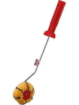 Валик "POLYACRYL" 100мм с ручкой 6мм для покраски углов STARTUL MASTER