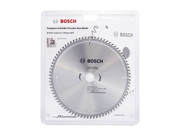 Диск пильный 254х30 мм 80 зуб. универсальный ECO ALUMINIUM BOSCH