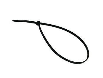 Хомут-стяжка 2.5х100 мм черный (100 шт в уп.) РФ