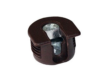 Эксцентрик усиленный пластиковый 20 мм, темно-коричневый (10 шт в зип-локе) STARFIX