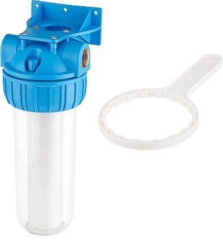 Колба фильтр 10" с прозр. корп. 1", AV Engineering