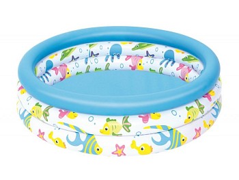 Надувной детский бассейн Coral Kids, 102х25 см, BESTWAY