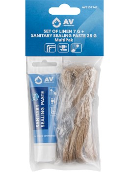 Набор сантехнический (лён 7 г + паста сантехническая MultiPak 25 г) AV Engineering
