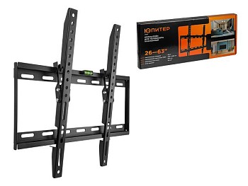 Кронштейн для телевизора 26"-63" наклонный ЮПИТЕР