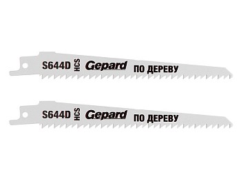 Пилка сабельная по дереву S644D (2 шт.) GEPARD