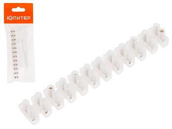 Зажим винтовой ЗВИ-6А (6 мм2) 12 пар ПЭ Юпитер