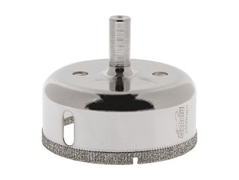 Коронка алмазная  d 68мм по стеклу и керамике GEPARD (GP2076-68)