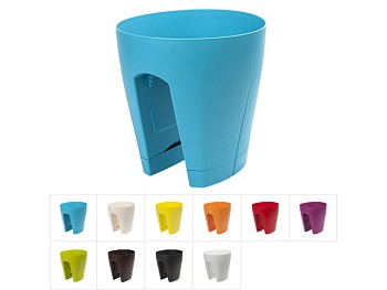 Кашпо Juliet (Джульетта) с креплением на перила, DRINA