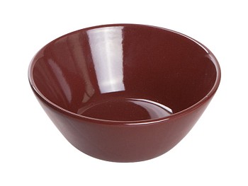 Салатник керамический, 141 мм, круглый, серия Гиресун, шоколад, PERFECTO LINEA