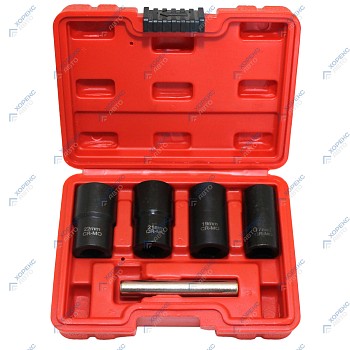 Набор адаптеров-экстракторов для демонтажа поврежденных болтов и гаек (5 предметов) Хорекс Авто HZ 24.1.063S