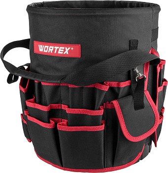 Сумка для инструмента WORTEX WB 3037 оксфорд, 370x300х300 мм, вес до 25 кг
